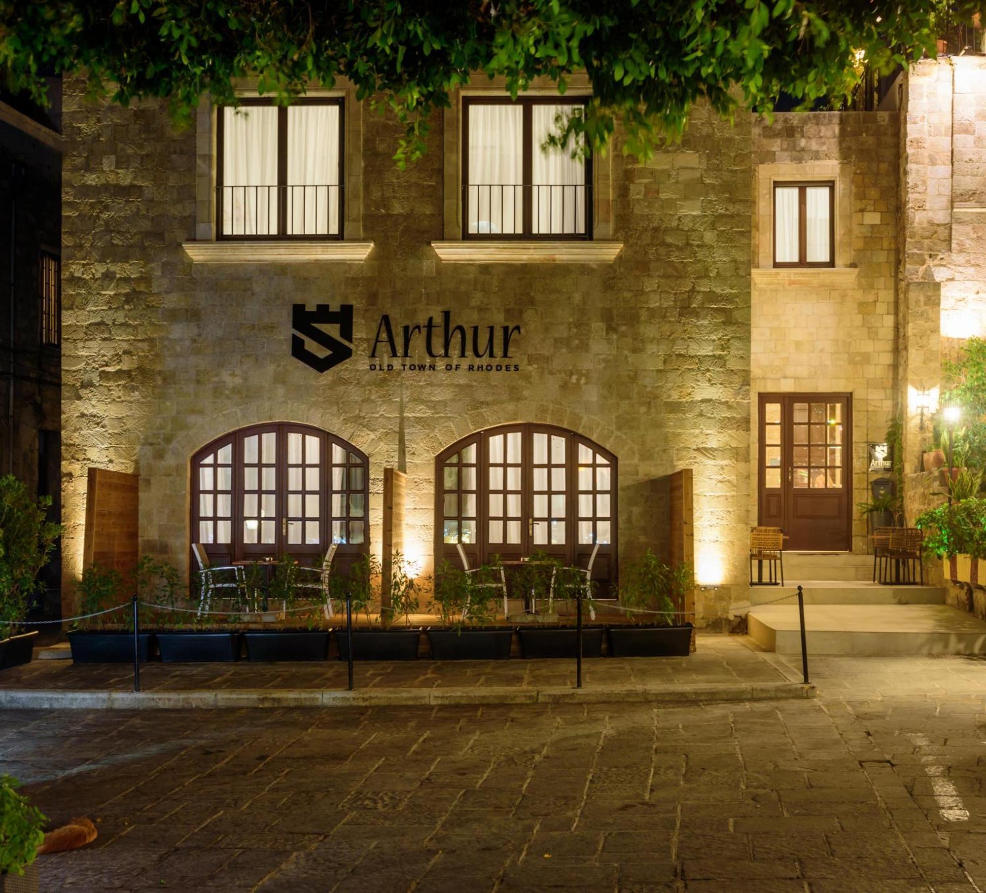 Arthur Suites In Old Town Rhodes City Exterior foto