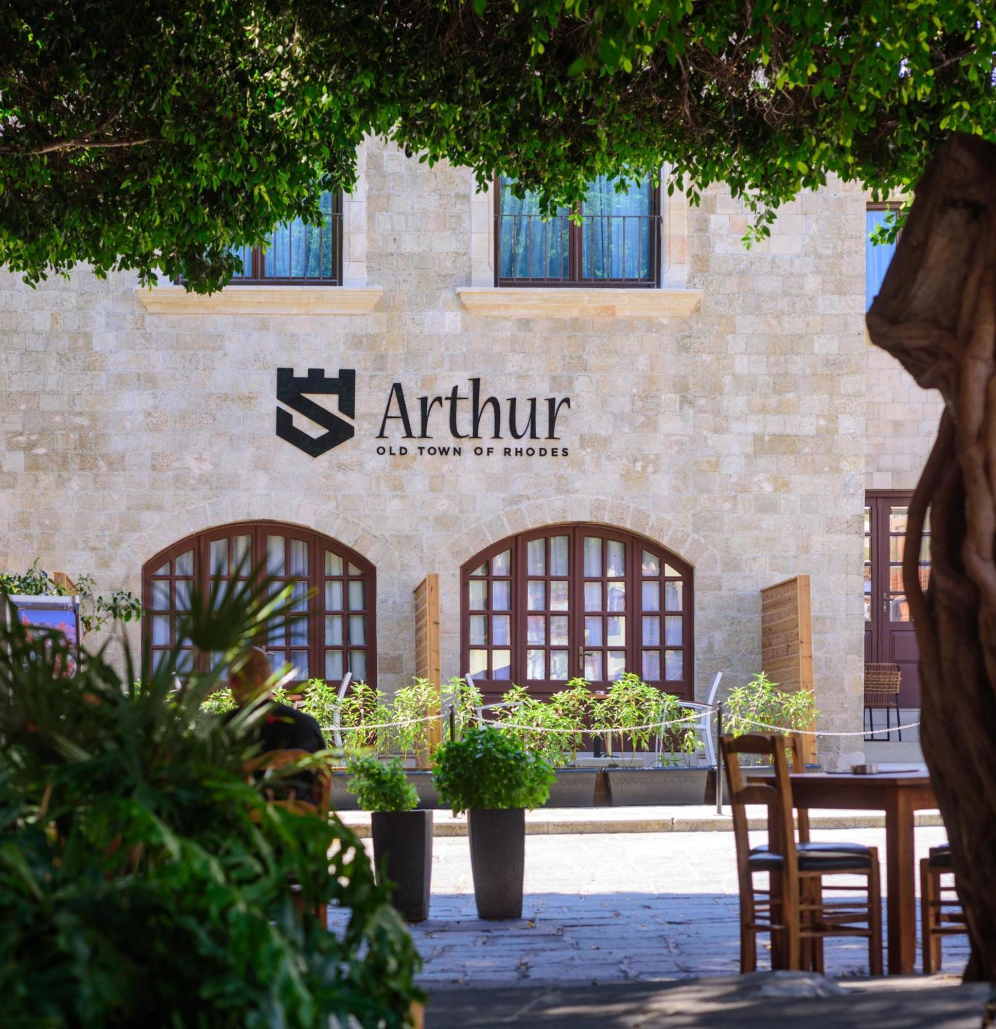 Arthur Suites In Old Town Rhodes City Exterior foto