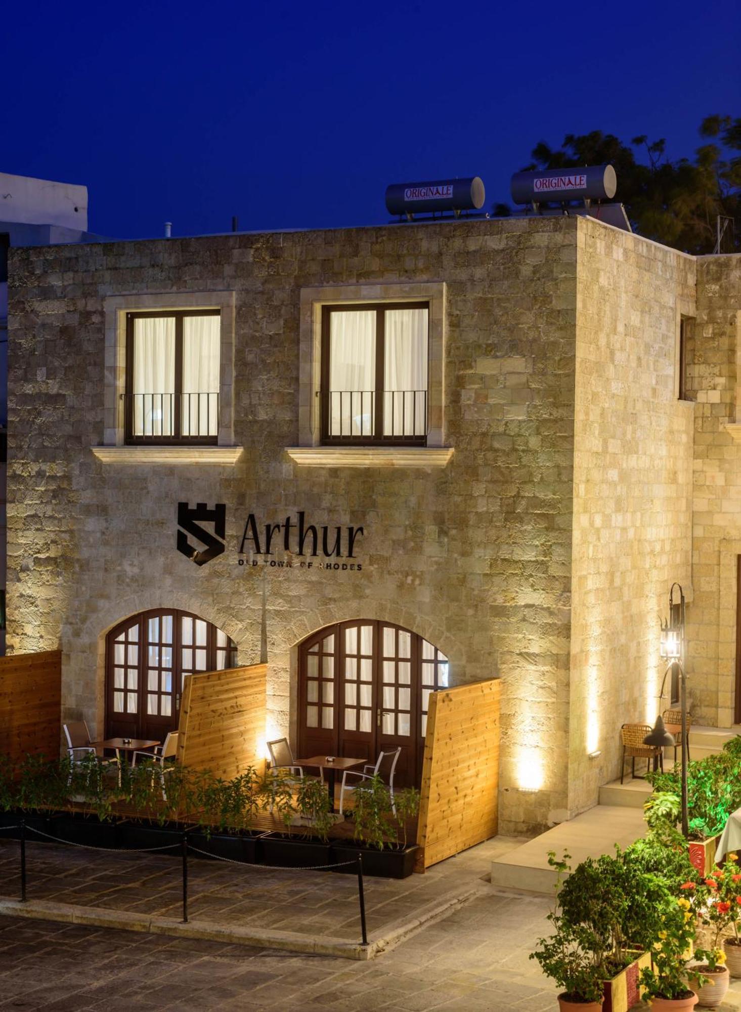 Arthur Suites In Old Town Rhodes City Exterior foto