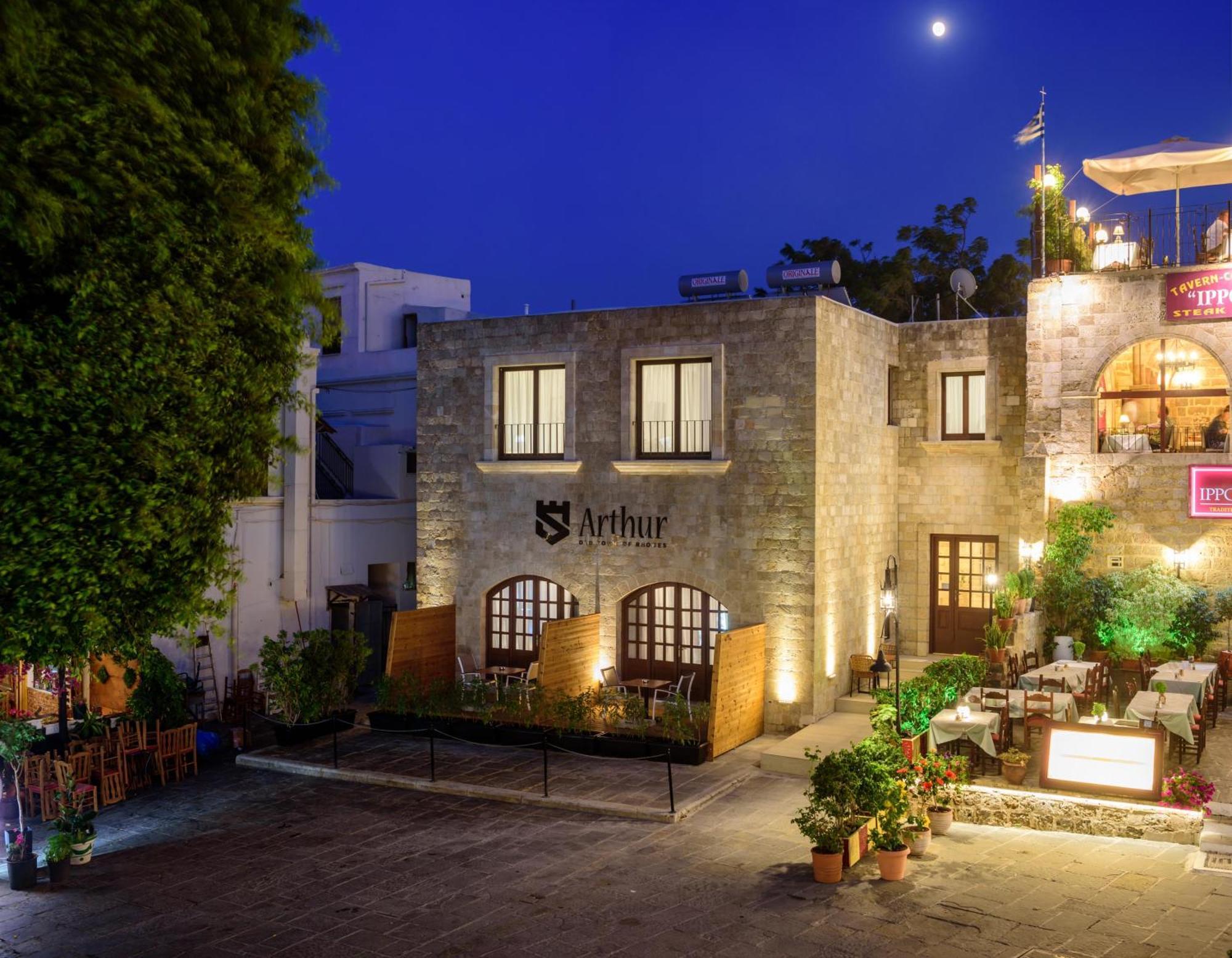 Arthur Suites In Old Town Rhodes City Exterior foto