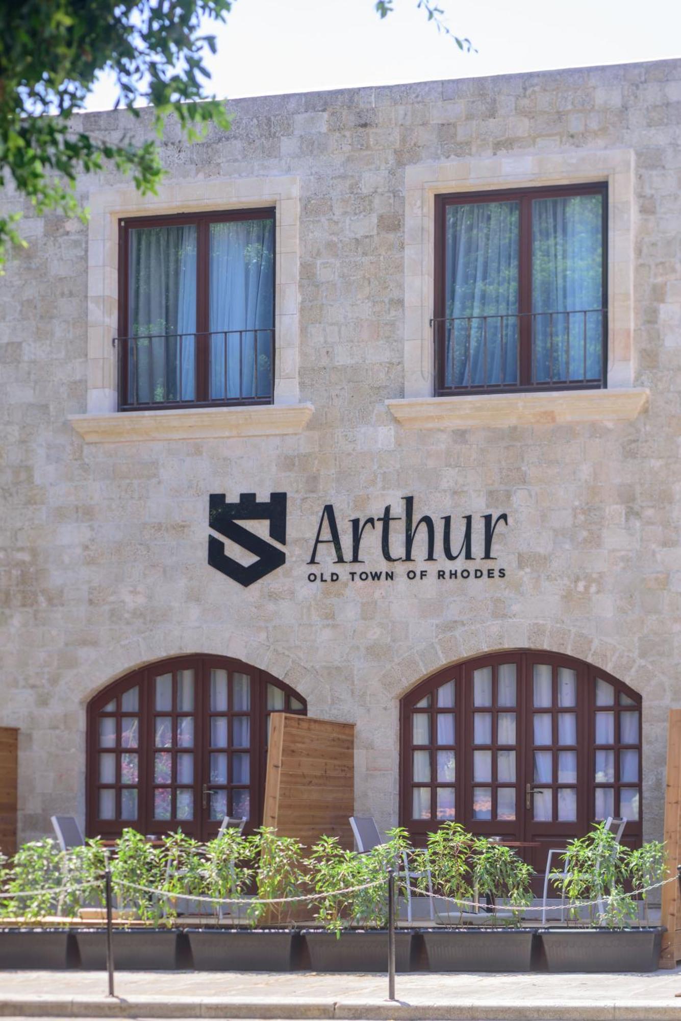 Arthur Suites In Old Town Rhodes City Exterior foto